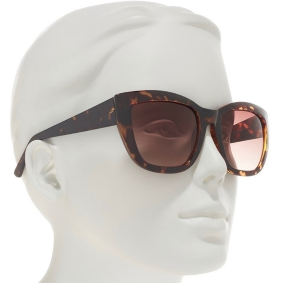 Joe's Jeans Tortoise Large Sunglasses - Picture 9 of 9